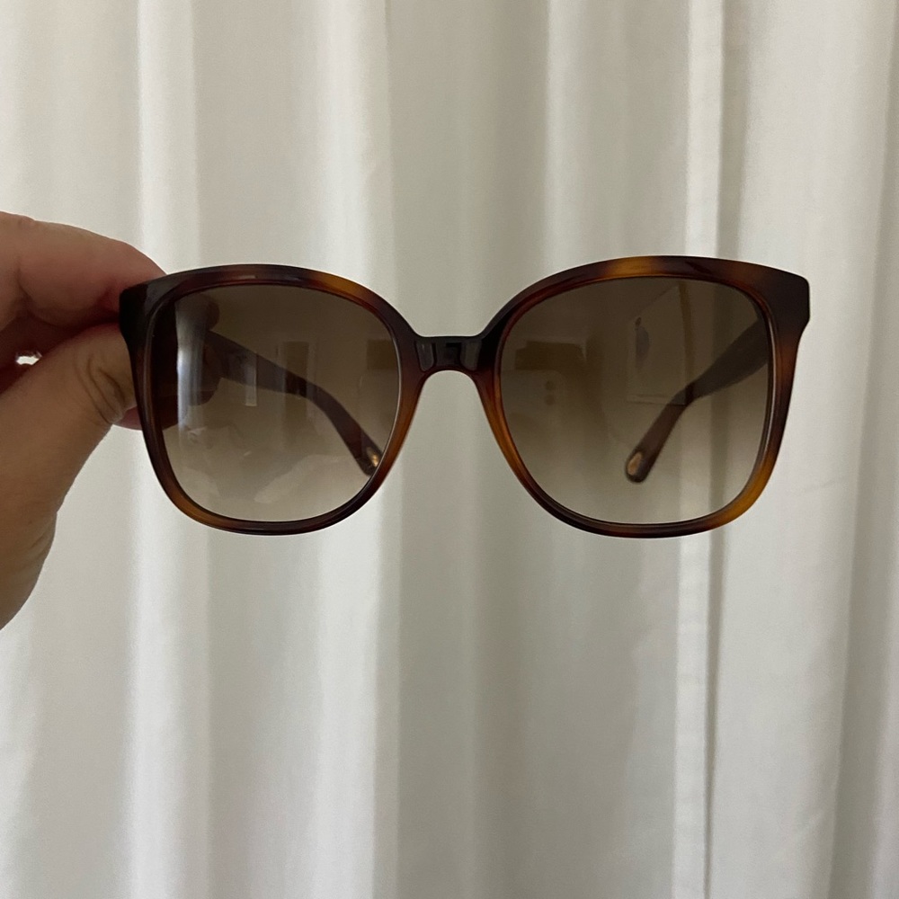Mint Chloe CE766S 218 59mm Gradient Square Tortoise Oversized Sunglasses